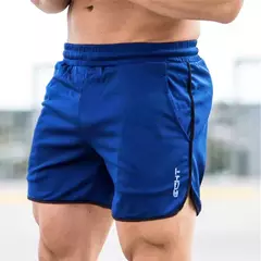 Calções esportivos de secagem rápida masculina, corrida, ginástica, ginástica, calças curtas, verão, novo, 2023