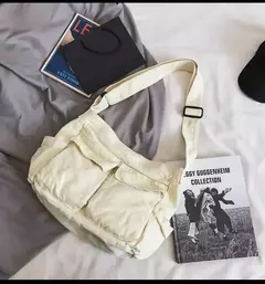Bolsa de lona vintage para mulheres, sacolas de ombro adolescente, sacos mensageiro para senhoras, bolsa casual, bolsa crossbody - Wolf Magazine