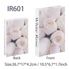 Livros falsos de luxo para decoração de casa, acessórios para sala, decoração de moda, suporte, nórdico simples, mesa de café na internet