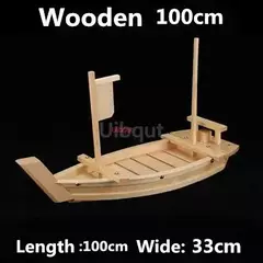 Artesanal De Madeira Japonesa Sushi Barcos, Bandeja De Marisco, Navio Sashimi, Assorted Cold Dish, Restaurante Ferramenta, Grande, 40cm a 90cm