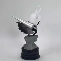 Imagem do Aixlan q versão oco cavaleiro figura oco cavaleiro 11cm atacado pvc figura de ação amine presente natal estatueta colecionável
