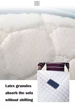 Capa de sofá de veludo universal xadrez de pelúcia antiderrapante e espessa para a sala de estar Capa de sofá de flanela quente para o apoio de braço da toalha de costas macia e confortável sem perda de cabelo pode ser