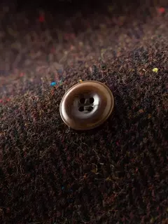 DUSHU-casaco longo de lã de peito duplo para mulheres, design chique, casaco de lã feminino, café escuro, cor marrom, sentido retrô, inverno, 2023 na internet