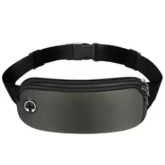 Sports Fanny Pack para mulheres e homens, Belt Bag, Running, Phone, Black, Gym, Acessórios - Wolf Magazine