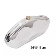 Bolsa de ombro acrílica com corrente transversal para mulheres, embreagem noturna, carteira de casamento alta qualidade, design de luxo, moda - comprar online