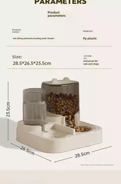 Alimentador automático para gatos, alimentação para cães e gatos, fonte de água, bebedor, suprimentos de rega, dispensador de armazenamento de alimentos, acessórios para animais de estimação