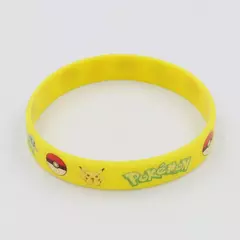 Pokemon pikachu figuras brilho pulseira de silicone anime brinquedos pulseira pulseiras cosplay acessórios meninos menina festa aniversário presente - Wolf Magazine