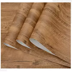 Adesivos de PVC de grão de madeira Papel de parede autoadesivo impermeável Papéis de parede para armário, mesa, móveis, decoração de casa - comprar online