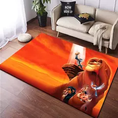 Imagem do Simba o rei leão simba tapete para crianças, tapete para sala de estar, quarto, sofá, banheiro, 15 tamanhos