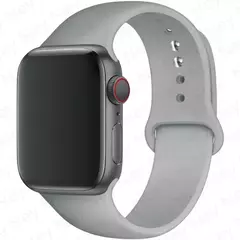 Pulseira de Silicone para Apple Watch, Pulseira Esportiva, iWatch Series 8, 7, 6 - comprar online