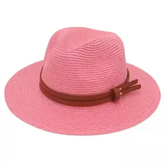 Chapéu Panamá de palha natural de aba larga para homens e mulheres, proteção UV, Fedora, chapéu de sol, verão de praia, atacado, tamanho grande, 56-58, 59-60cm, novo - loja online