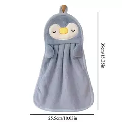 Toalha de microfibra para banheiro, Baby Wipes, Extra Grosso, Lenço Coral Velvet, Desenhos animados infantis, Toalha Absorvente Animal - Wolf Magazine