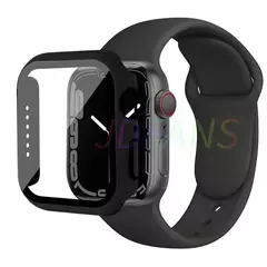 Caixa de vidro e pulseira para Apple Watch, Apple Watch Band, Protetores de Tela, iWatch Series 8, 7, 6, SE, 5, 4, 42mm, 44mm, 41mm, 40 milímetros, 38 milímetros, 45 milímetros, 49 milímetros - loja online