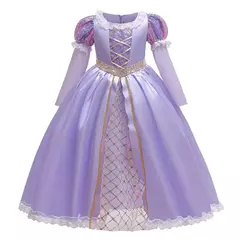 Imagem do Crianças elsa ariel traje meninas quarta-feira dança disfarce crianças rapunzel vestido elegante barbi cosplay halloween fantasia 3-12t