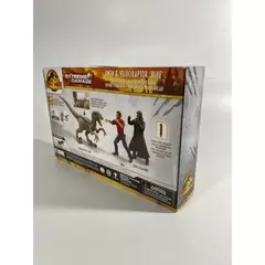 Jurassic World Dominion Owen Grady e Velociraptor Azul 3 Figuras de Ação Brinquedos Infantis Estatuetas Colecionáveis Brinquedos para Meninos - comprar online