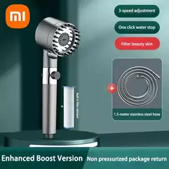 XIAOMI-Cabeça de Chuveiro de Alta Pressão, 3 Modos, Filtro Portátil, Torneira De Chuva, Torneira Do Banheiro, Acessório Inovador Em Casa