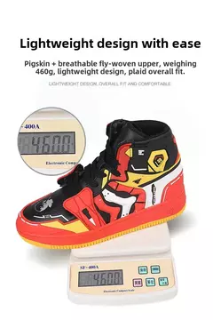 EVA Anime Joint Limit Sapatos de cano alto estilo casal tênis de basquete masculino esportes casuais sola de borracha respirável sapatos de verão na internet