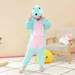 Pijama infantil Unicórnio, Macacão Kigurumi, Flanela com capuz, Roupa da Casa, Macacão, Roxo, Rosa, Meninas, Criança, Crianças, 4 anos, 8 anos, 10 anos, 12 anos, 14 anos, 16 anos - comprar online