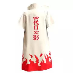 Brdwn unissex 4a geração yondaime hokage namikaze minato cosplay traje capa boné trincheira - Wolf Magazine