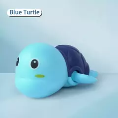 Brinquedo bonito tartaruga de natação para criança, Brinquedos de água para bebê, Banho clássico, Água, Corrente, Relógio, Piscina, Praia, 3 peças