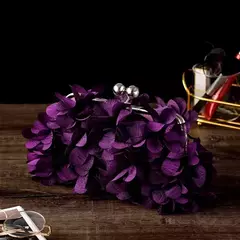 Imagem do Bolsa de embreagem floral para mulheres, bolsa de casamento para noivas e senhoras, 8 cores, branco, azul, roxo, sacos de flores de noite