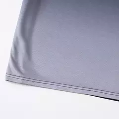 Camiseta masculina gradiente de manga curta cor, camisa de coringa lazer juvenil, camiseta de ginástica em execução, secagem rápida, europeia e A - comprar online