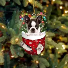 1 pçs enfeites de natal pendurado decoração presente bonito cão natal família pendurado árvore dos desenhos animados produto pingente personalizar h0o1 - Wolf Magazine