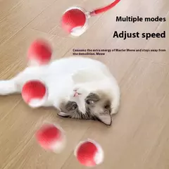 Brinquedos para gatos recarregáveis, interativos, inteligentes, interação para animais de estimação, bola de rolamento automática, acessórios para gatos, coisas elétricas para cães - loja online