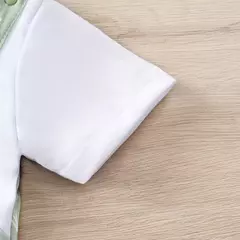 IURNXB-Romper infantil de estampa animal zoológico para bebê recém-nascido, bodysuit falso de duas peças com mangas curtas, casual, adorável