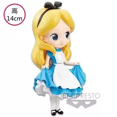 Bandai Q Posket Alice no País das Maravilhas Action Figure, A e B Version, Modelo Colecionável, Brinquedos de Boneca, Presente - loja online
