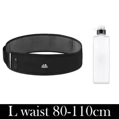 Cinto de corrida com garrafa de água para homens e mulheres, bolsa esportiva para celular, mochila de verão, ginástica fitness, maratona invisível - loja online