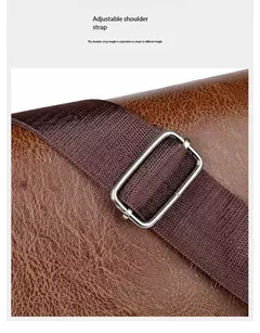 Bolsa de ombro de couro para homens Bolsa de negócios Bolsa mensageiro Bolsa lateral grande, bolsa crossbody, marca de luxo, moda, IPAD na internet