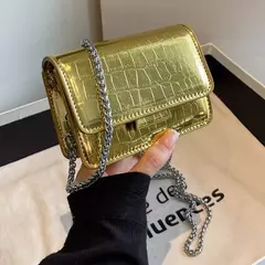 Versátil cadeia messenger bag, mini sling quadrado saco, popular deste ano, super popular, pequeno, verão, moda, 2023 na internet