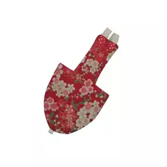 Sakura Birds Flight Suit com gravata borboleta, fralda de papagaio, roupa média para pássaros, periquito, pombo, estilo japonês - Wolf Magazine