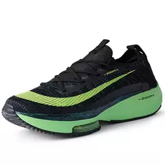 Imagem do Unisex Lace Up Round Toe Sneakers, amortecimento tênis para mulheres e homens, corrida de instrutor, tênis respirável para casal, moda