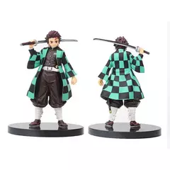 Anime demônio slayer figura kamado tanjirou nezuko figuras de ação pvc modelo brinquedos zenitsu estatueta inosuke kimetsu não yaiba figura na internet