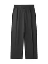 Calça casual plissada masculina, calça de terno plissada, cintura em faixas, estiramento, perna larga plissada, calça reta solta, nova, outono, 2023