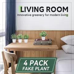 Simulação bonsai para decoração de casa, plantas artificiais, plantas falsificadas, para o jardim, quarto, sala, banheiro, 1 quarto na internet