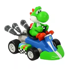 Super mario puxar para trás carro verde yoshi burro kong bowser luigi sapo princesa pêssego figura de ação juguetes anime jogo boneca - loja online
