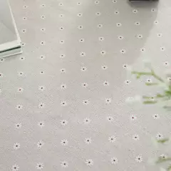 Daisy Flower Pattern Tablecloth, Linho e algodão Lace Edge, Toalha de mesa retangular, Casa e Hotel Textile, Venda quente - Wolf Magazine
