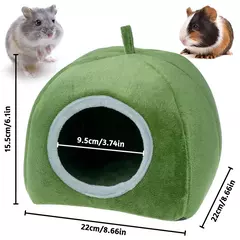 Casa de hamster gaiola de cobaia hamster casa de algodão pequeno ninho de animal inverno quente cama para animais de estimação para roedor/cochonta/rato/ouriço na internet