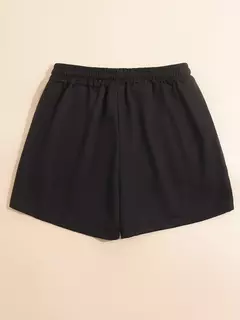 Calça picante feminina com 2 peças do alfabeto, shorts casuais de cintura para ioga fitness, verão e primavera, moda feminina
