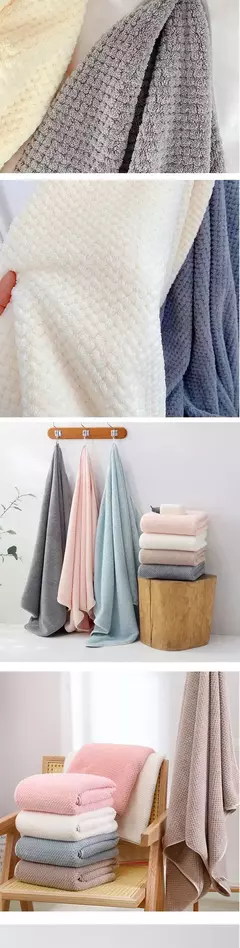 Grosso Coral Velvet Toalha de Banho, Quick-Secagem Toalha Comfortbath, Macio, Super Grande, Absorvente, Alta Qualidade, 70x140cm - loja online
