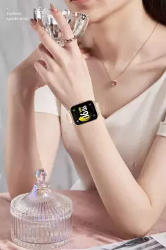 COLMI-P81 Ultra Smartwatch para Homens e Mulheres, Chamadas por Voz, Tela 1.9 ", Monitor de Saúde 24H, 100 Modos Esportivos, Smartwatch Bluetooth