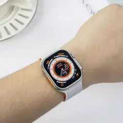 Pulseira Desportiva Magnética para Apple Watch, Pulseira de Silicone, Série iWatch, Ultra 2, 9, 8, 7, 6, 5, 4, 49mm, 45mm, 44mm, 42mm, 38 milímetros, 40 milímetros, 41 milímetros