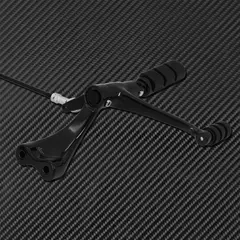 Kit completo de controles dianteiros para motocicleta, preto, alavancas, ligação para harley sportster xl883 xl1200 2004-2013 2014-2022 na internet