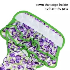 1pc feminino fralda do cão vestido altamente absorvente fraldas do cão para cães da menina, fraldas laváveis do cão para cães em calor, incontinência na internet