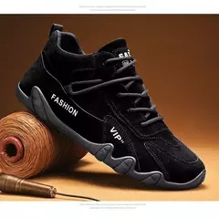 Esportes ao ar livre dos homens caminhadas sapatos quatro temporada novo anti deslizamento conforto sapatos de trabalho moda juventude casual sapatos na moda tênis masculinos - Wolf Magazine