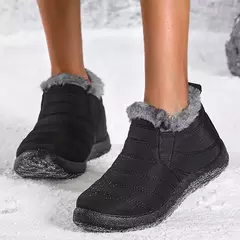 Tênis impermeáveis para mulheres, sapatos vulcanizados femininos, plataforma plana, caminhar, ao ar livre, inverno, 2024 - Wolf Magazine