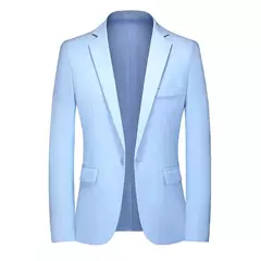 Jaqueta casual de blazer masculino, vestido de noiva do noivo, roupa justa, banquete, de alta qualidade, social, grande, 5XL, primavera - comprar online